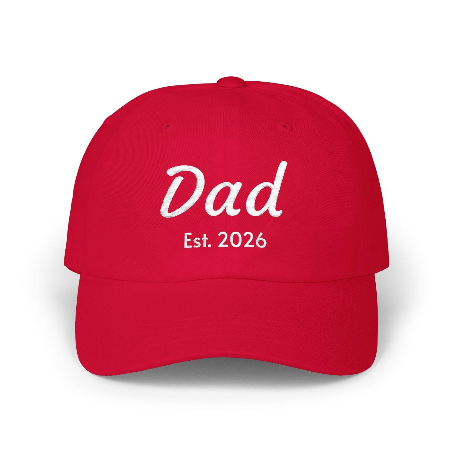 Dad Est. 2026 Embroidered Cap | New Dad Gift