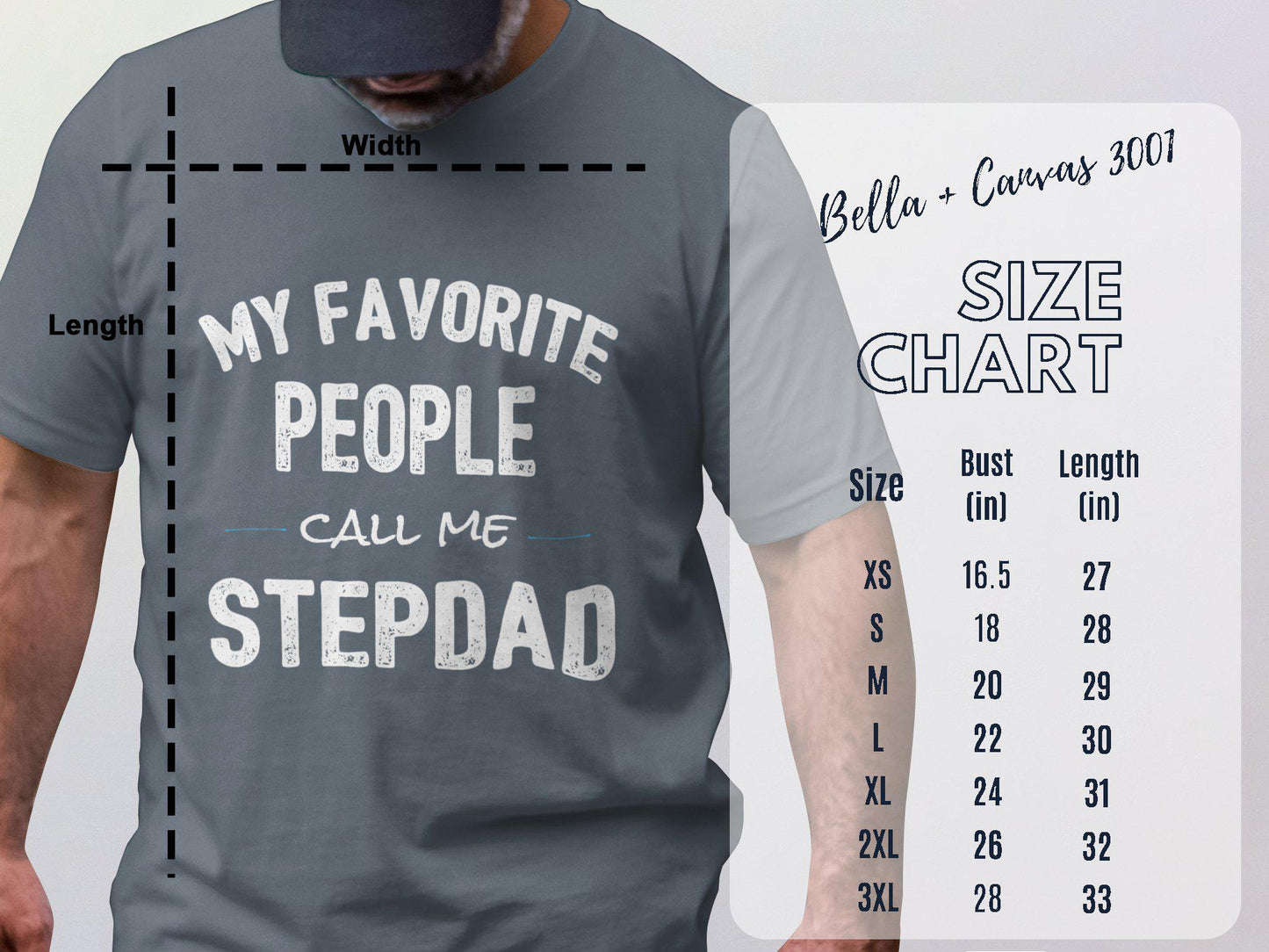My Favorite People Call Me Stepdad T-Shirts, Gift for Dad, Father's Day, Funny Stepdad T Shirts, Dad Gift, Novelty T Shirts