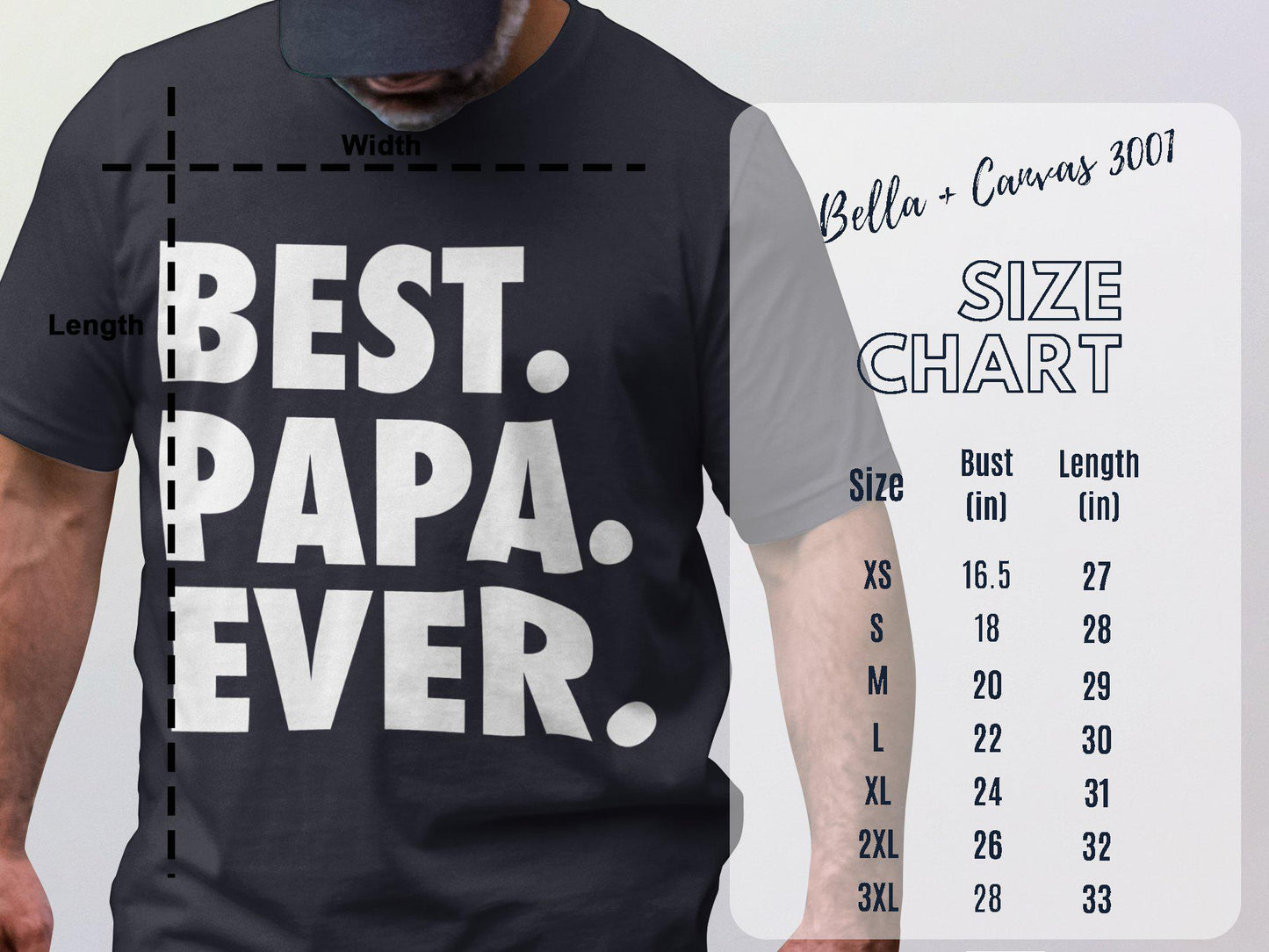 Gift for Dad Best Papa Ever T Shirts, Gifts for Dad, Dad Birthday Gift, Fathers Day Gifts, Papa Tshirts
