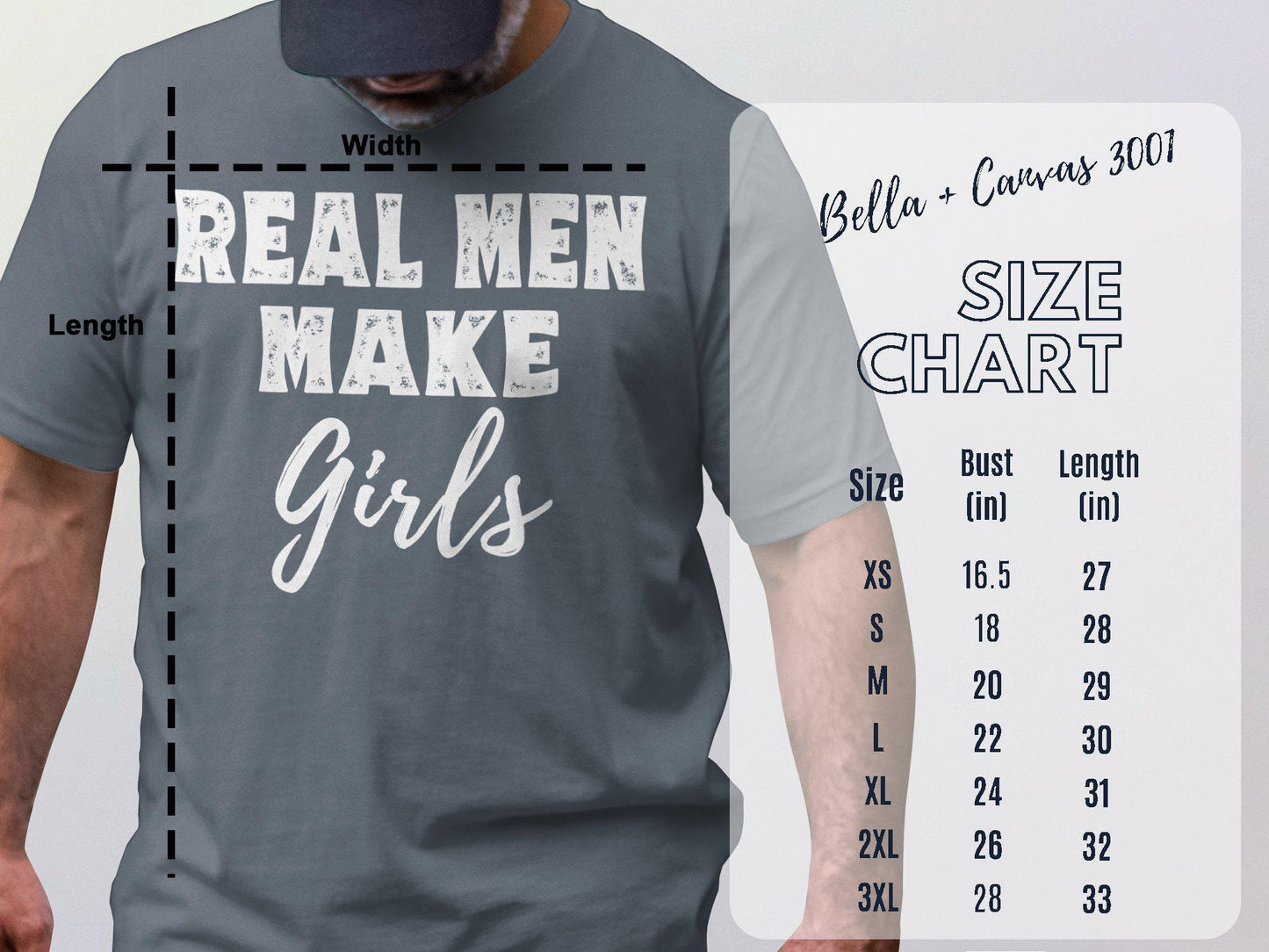 Real Men Make Girls T Shirts, Fathers Day Gift, Best Dad Ever Shirts, Gift for Dad, Funny Dad Tees, Father's Day, Proud Dad T Shirts