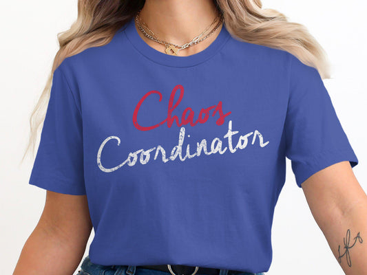 Chaos Coordinator T-Shirts, Funny Mom Shirt, Mother's Day, Gift for Mom, Mom Life T-Shirts, Chaos T-Shirts, Trendy T-Shirts, Gifts for Her