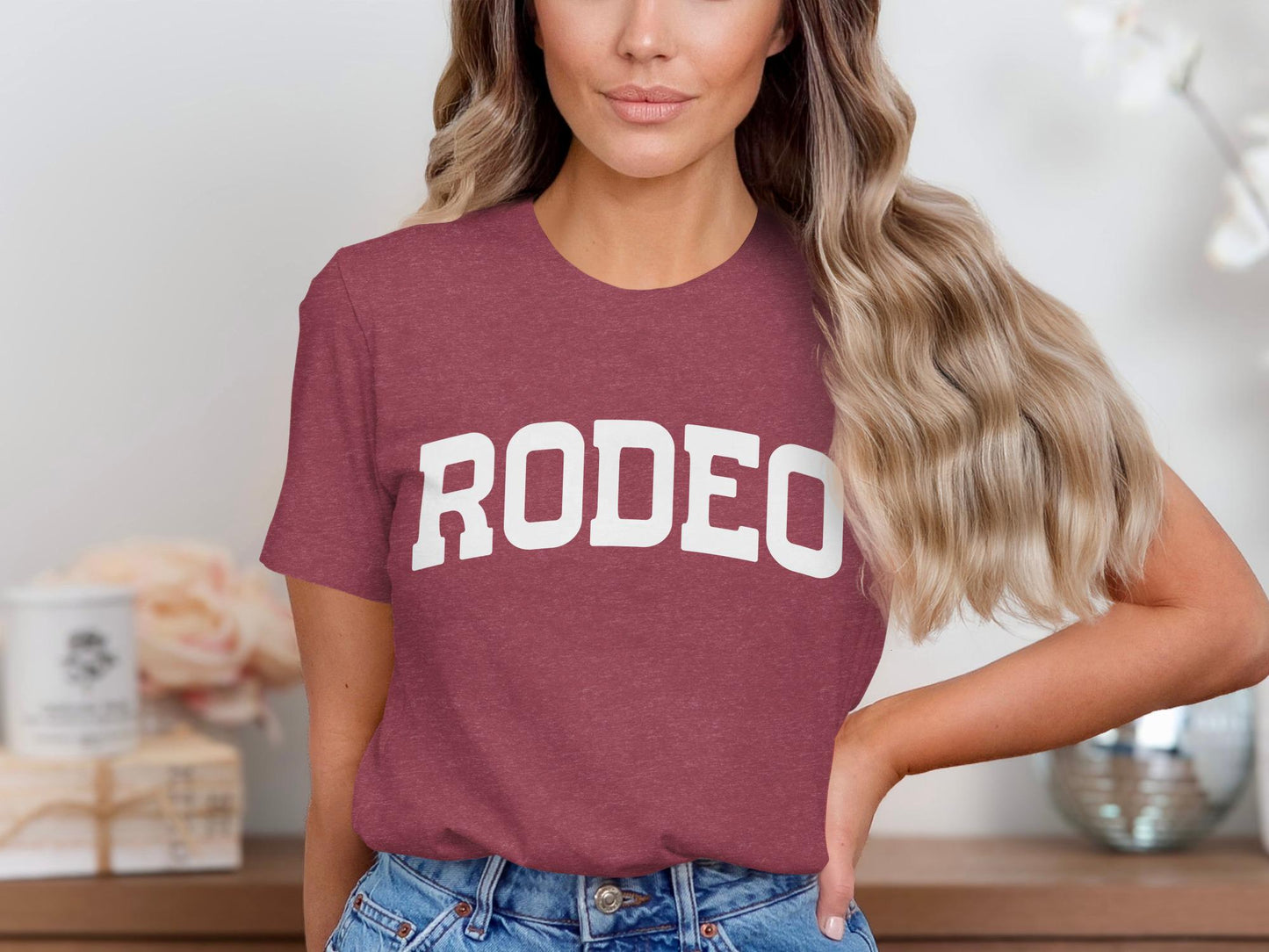Rodeo T-Shirt, Western Graphic Tee, Country Girl Style