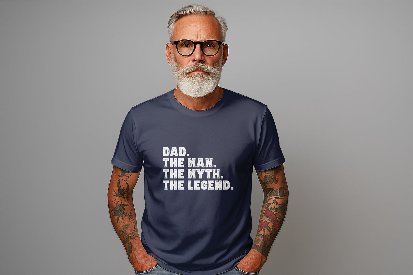 Dad the Man the Myth the Legend T-Shirts, Fathers Day Gift, Gift for Dad, Papa Tee, Mens Dad Shirt, Funny Dad Tee, Best Dad Ever