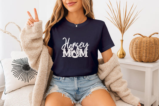 Horsey Mom T-Shirt: Equestrian Horse Lover Gift