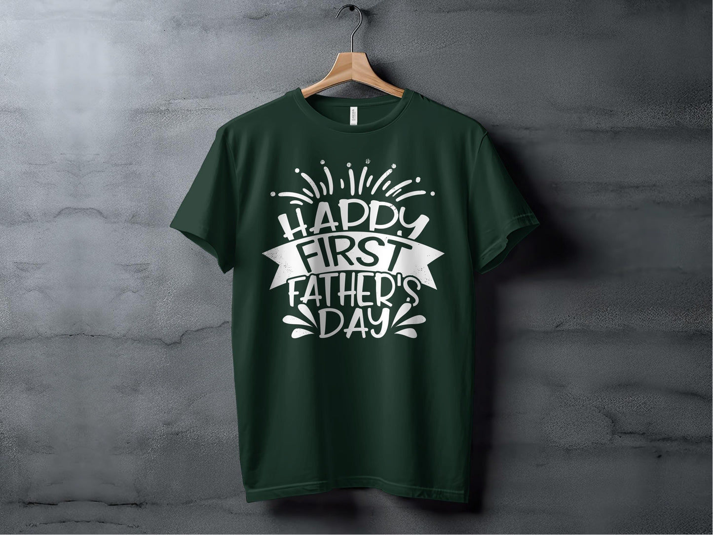 Happy First Father's Day T-Shirt: New Dad Gift