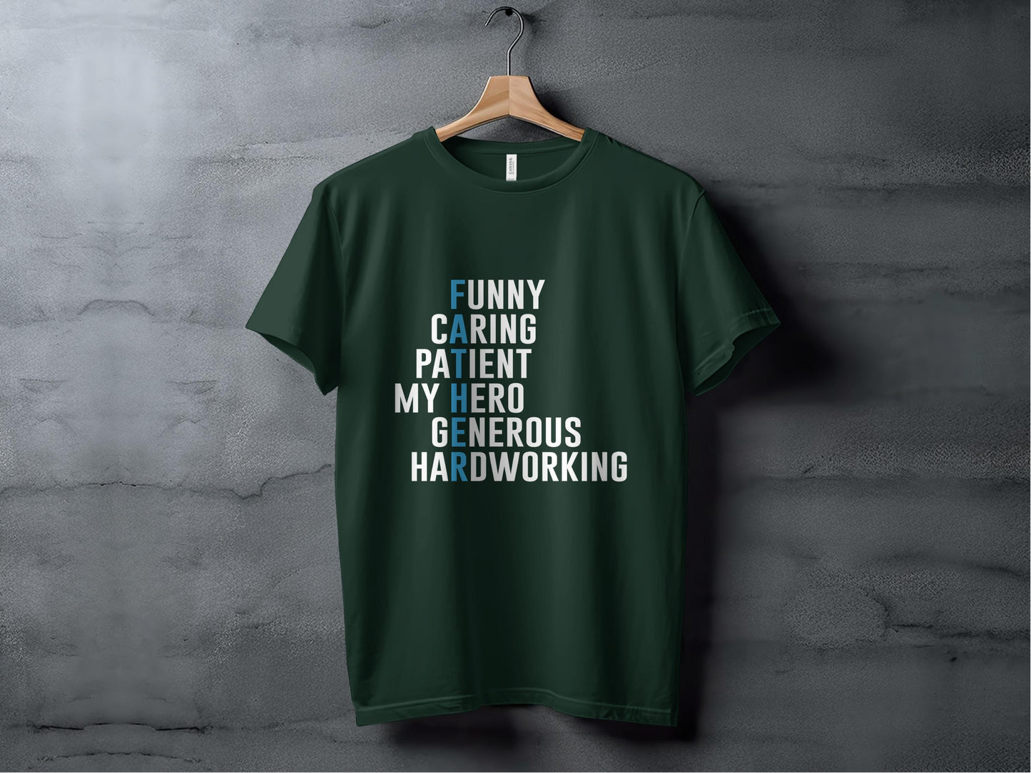 Funny Dad T-Shirts, Gift for Dad, Fathers Day T-Shirts, Caring Hero T-Shirts, Hardworking Dad, Gift for Him, Dad Apparel
