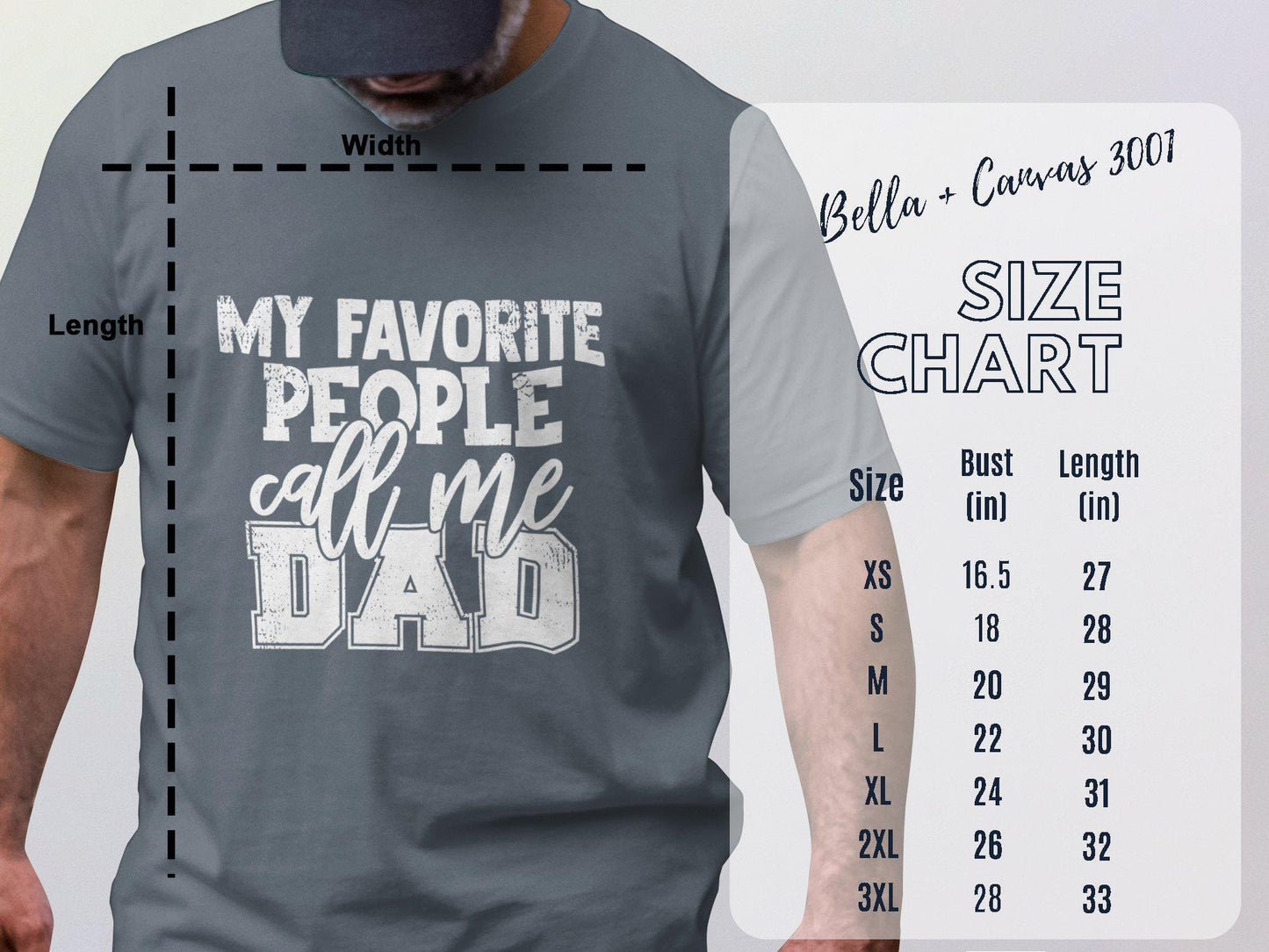 My Favorite People Call Me Dad T-Shirts, Fathers Day Gift, Gift for Dad, Dad T-Shirts, Funny Dad T-Shirts, Fathers Day T-Shirts