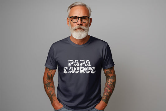 Papa Saurus T-Shirts, Father's Day Gift for Dad, Dinosaur Dad, Father Daddy Gift Idea, Rex Dad, Father T-Shirts