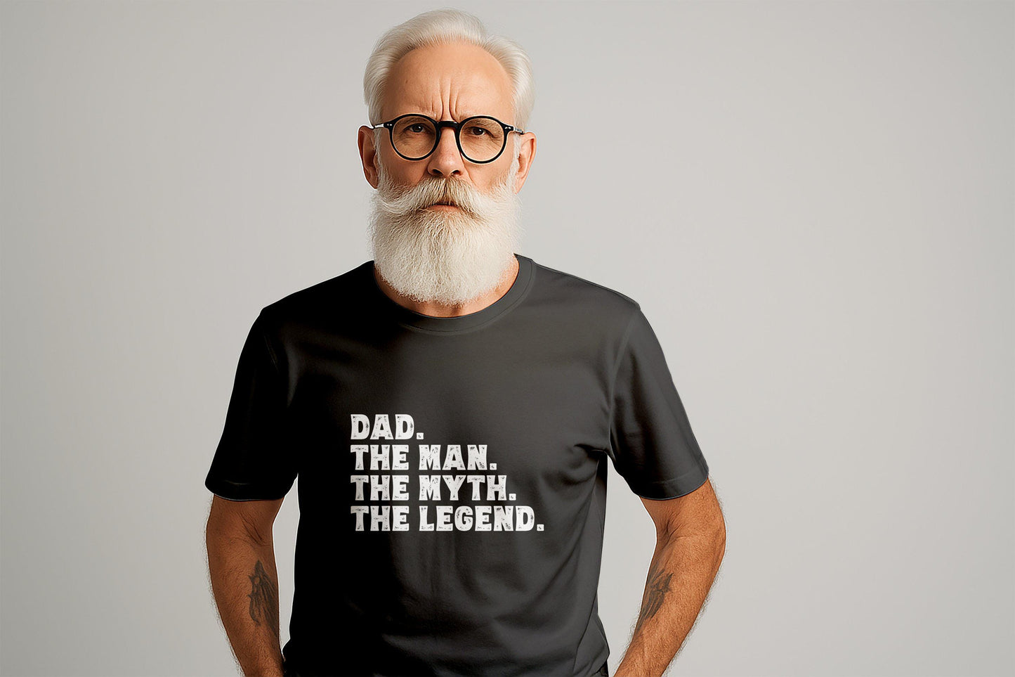 Dad the Man the Myth the Legend T-Shirts, Fathers Day Gift, Gift for Dad, Papa Tee, Mens Dad Shirt, Funny Dad Tee, Best Dad Ever