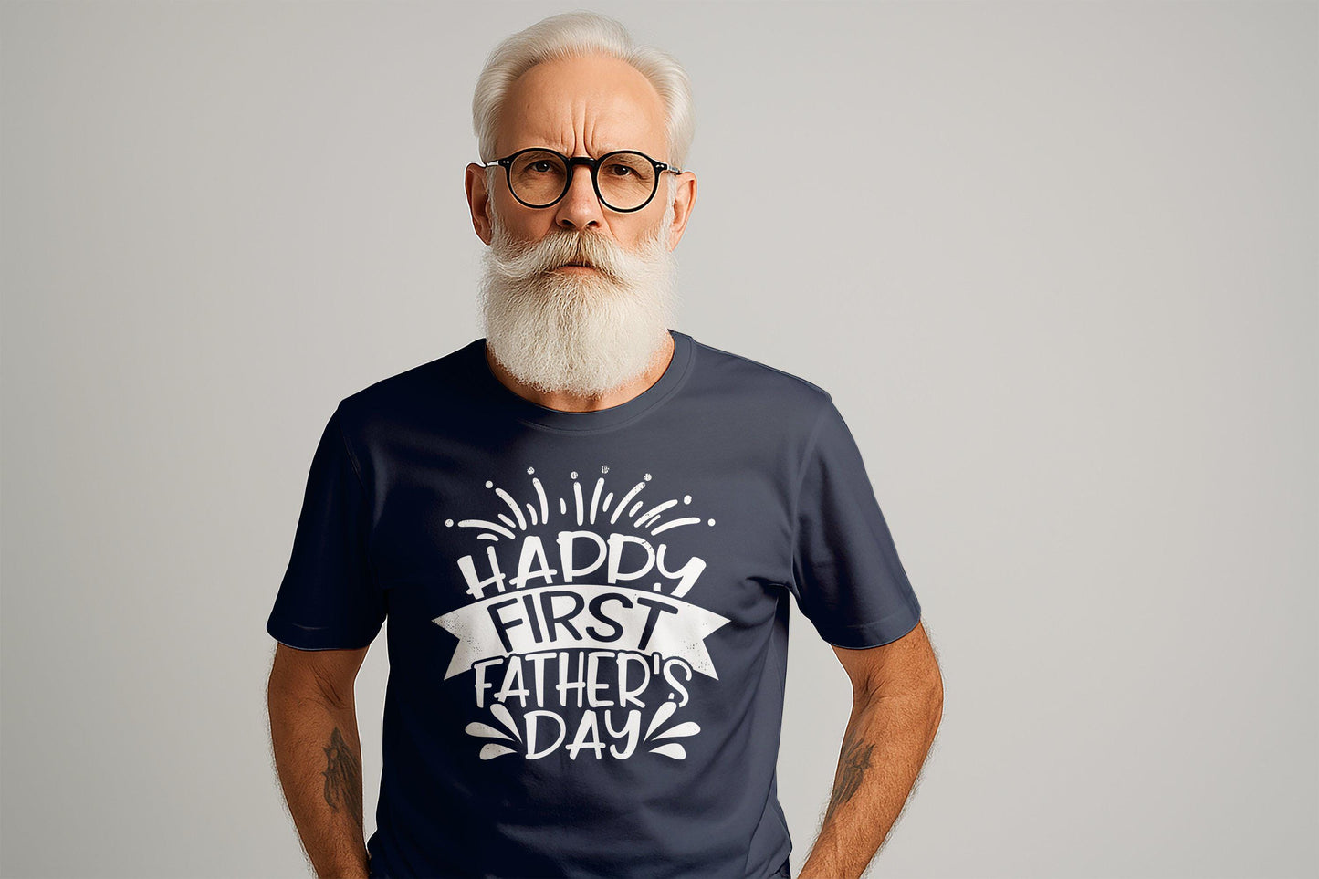 Happy First Father's Day T-Shirt: New Dad Gift