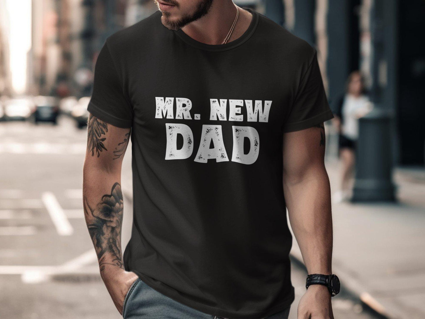 Mr New Dad T-Shirt, New Dad Gift, Father's Day T-Shirt, First Time Dad, New Parent Gift, Expecting Dad, Pregnancy Announcement