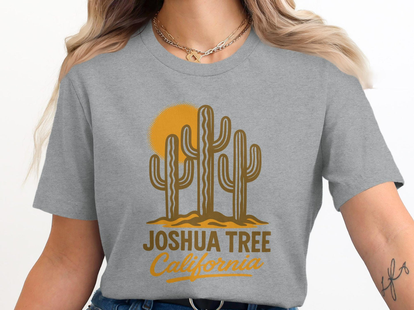 Joshua Tree California T-Shirt, Retro Desert Souvenir Tee