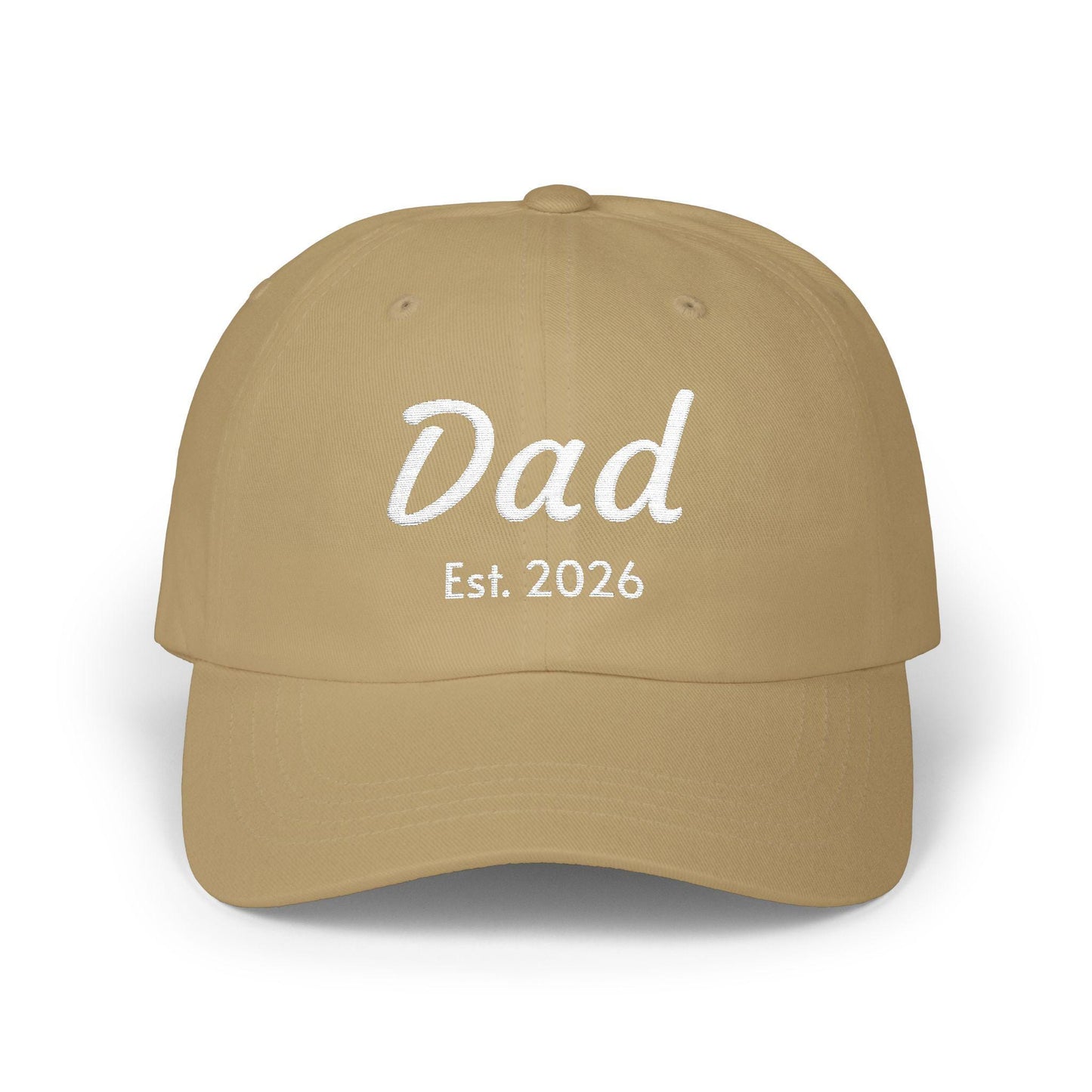 Dad Est. 2026 Embroidered Cap | New Dad Gift