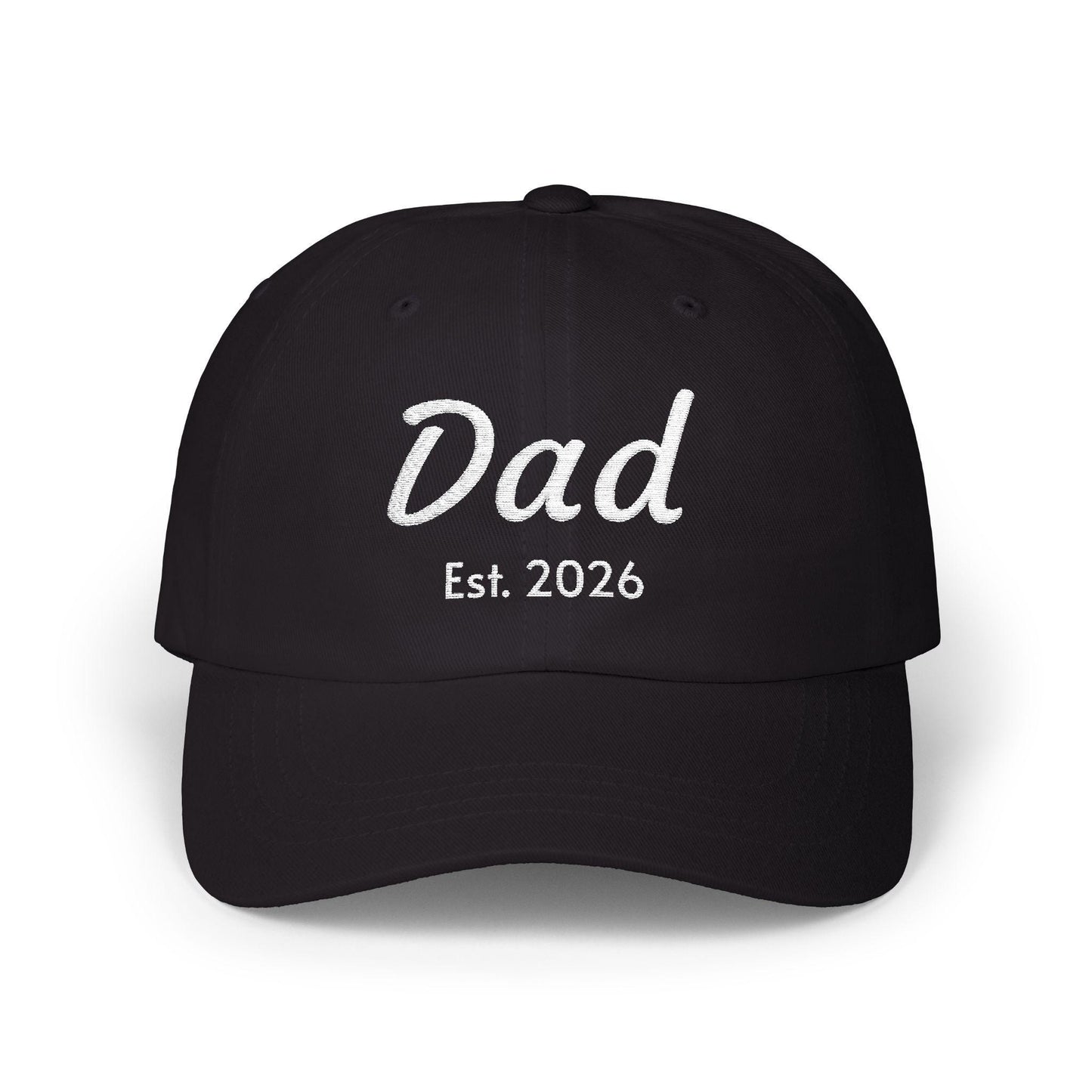 Dad Est. 2026 Embroidered Cap | New Dad Gift