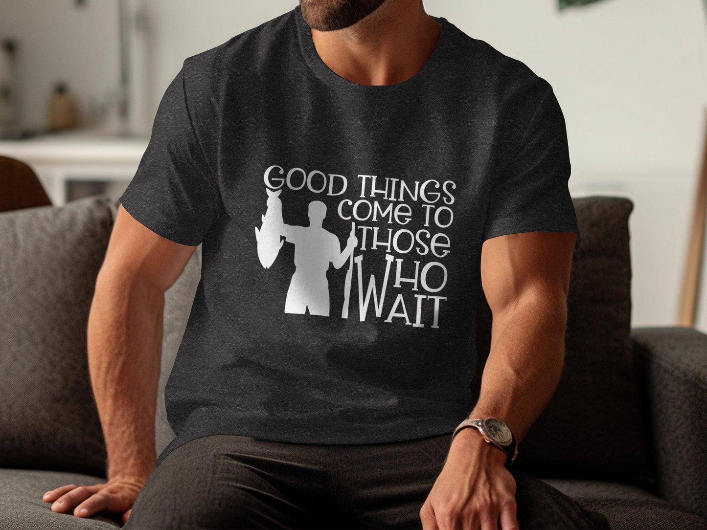 Fishing T-Shirts, Good Things Tee, Gift for Dad, Fathers Day, Fisherman Shirts, Angler T Shirts, Men and Women Tee