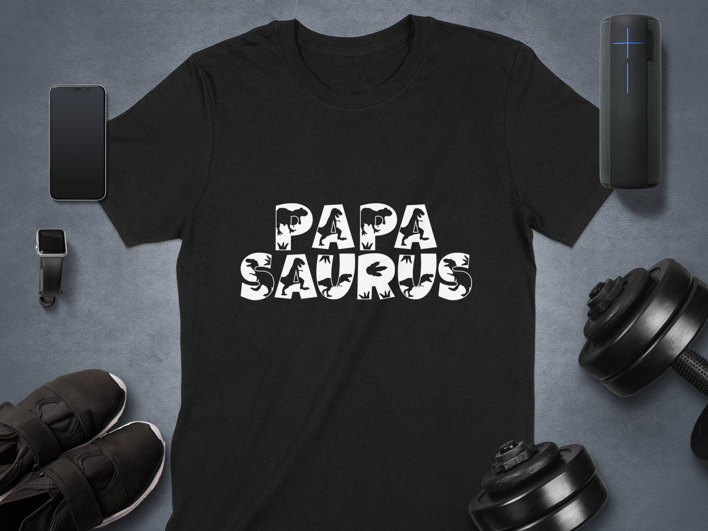 Papa Saurus T-Shirts, Father's Day Gift for Dad, Dinosaur Dad, Father Daddy Gift Idea, Rex Dad, Father T-Shirts