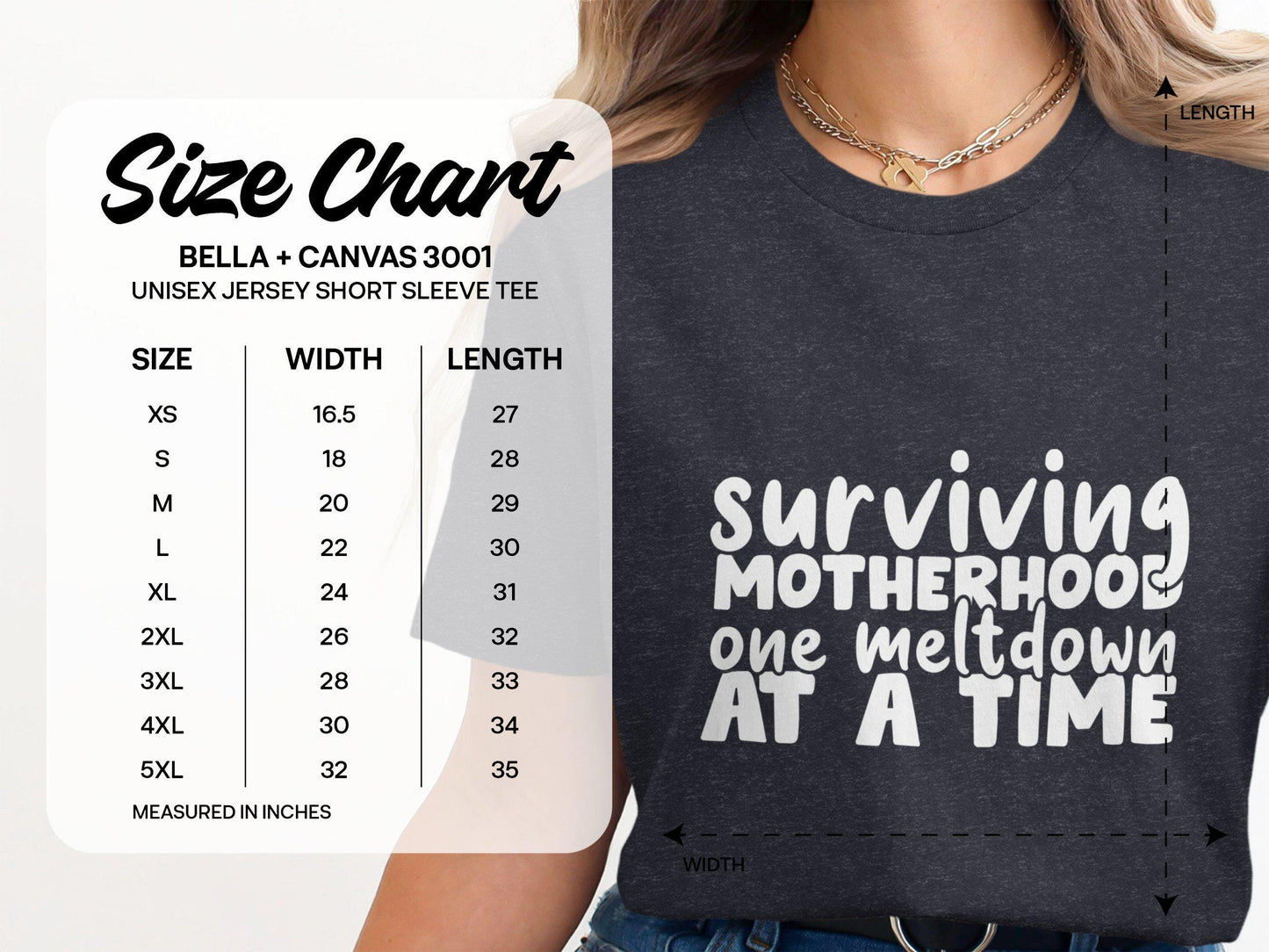 Surviving Motherhood T-Shirt: Funny Mom Life Tee