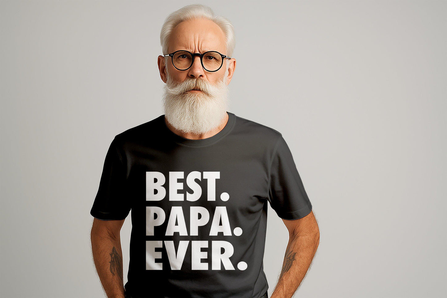Gift for Dad Best Papa Ever T Shirts, Gifts for Dad, Dad Birthday Gift, Fathers Day Gifts, Papa Tshirts
