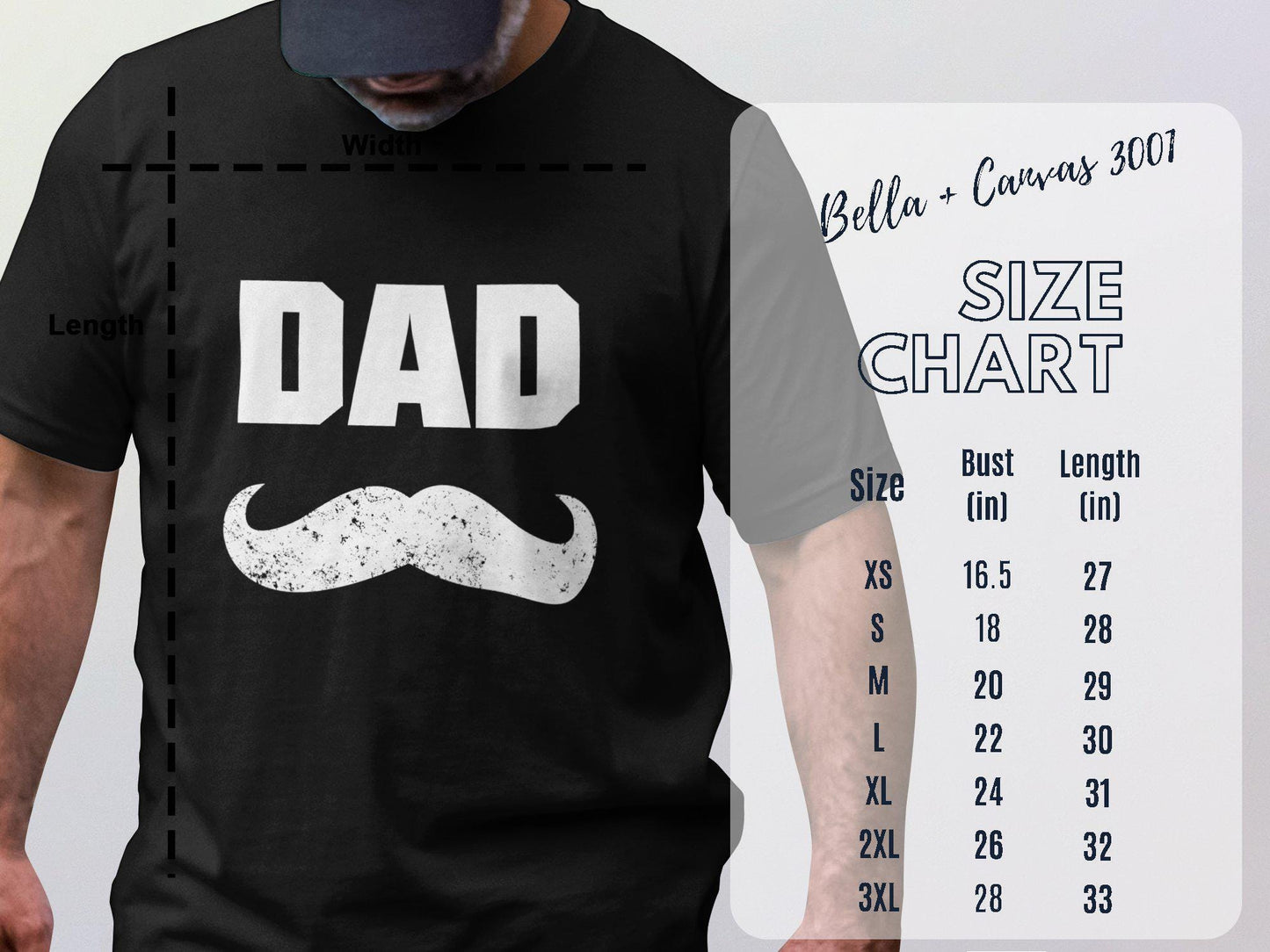 Dad Mustache T-Shirts, Father Tees, Funny Daddy Gift, New Dad Shirt, Mens Dad Apparel, Papa Shirts, Fathers Day Present Idea