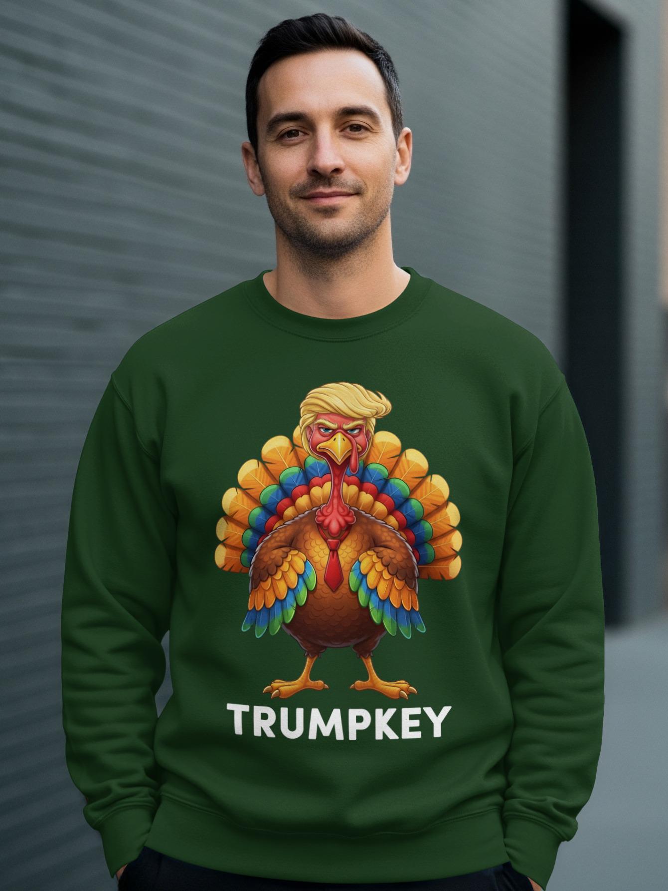Funny Trump Turkey Thanksgiving T-Shirt, Political Humor Gift