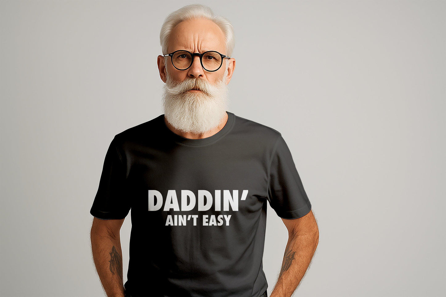 Daddin Aint Easy T Shirts, Fatherhood T Shirts, New Dad Shirts, Dad To Be Shirts, Funny Dad T Shirts, Gift For Dad, Daddy Tees, Dad Life