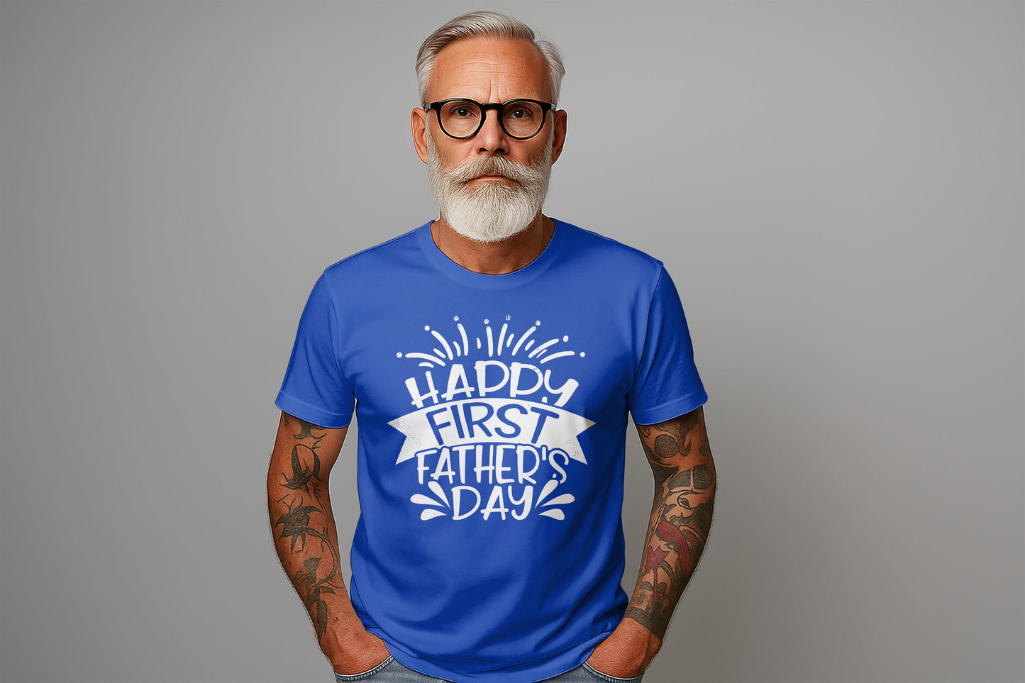 Happy First Father's Day T-Shirt: New Dad Gift