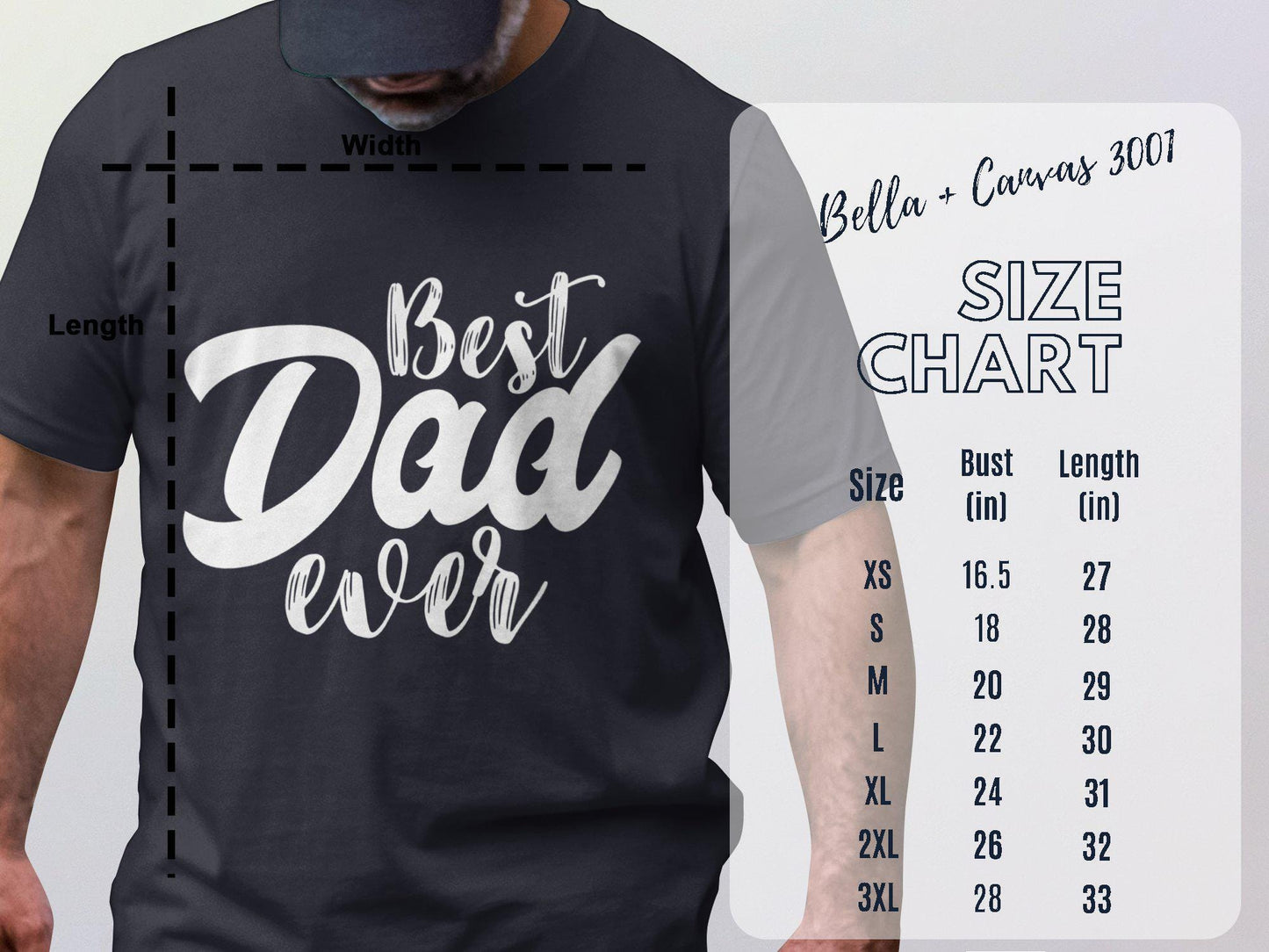 Gift for Dad, Best Dad Ever T-Shirts, Fathers Day Gifts, Dad Birthday Gift, Dad Tee Shirts, Special Dad Presents, Fathers Day Shirt