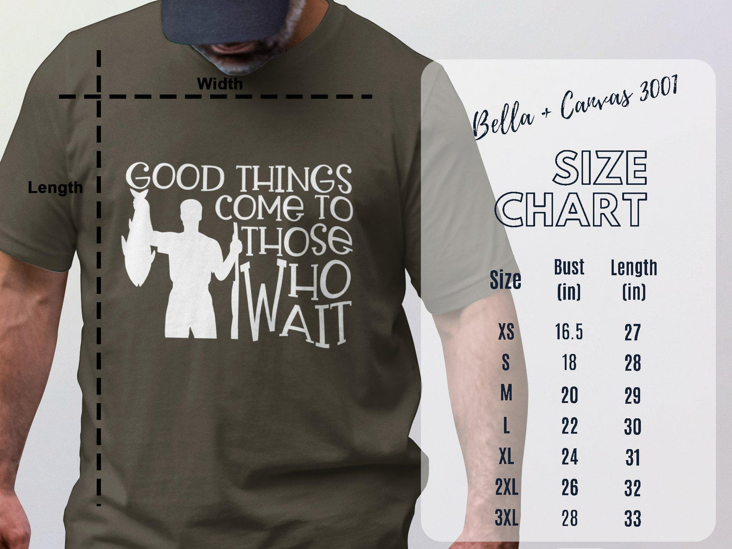 Fishing T-Shirts, Good Things Tee, Gift for Dad, Fathers Day, Fisherman Shirts, Angler T Shirts, Men and Women Tee