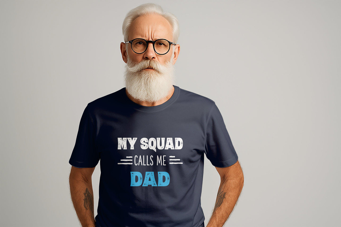 My Squad Calls Me Dad T-Shirts, Gift for Dad, Fathers Day T-Shirts, Dad T Shirts, Gift for Father
