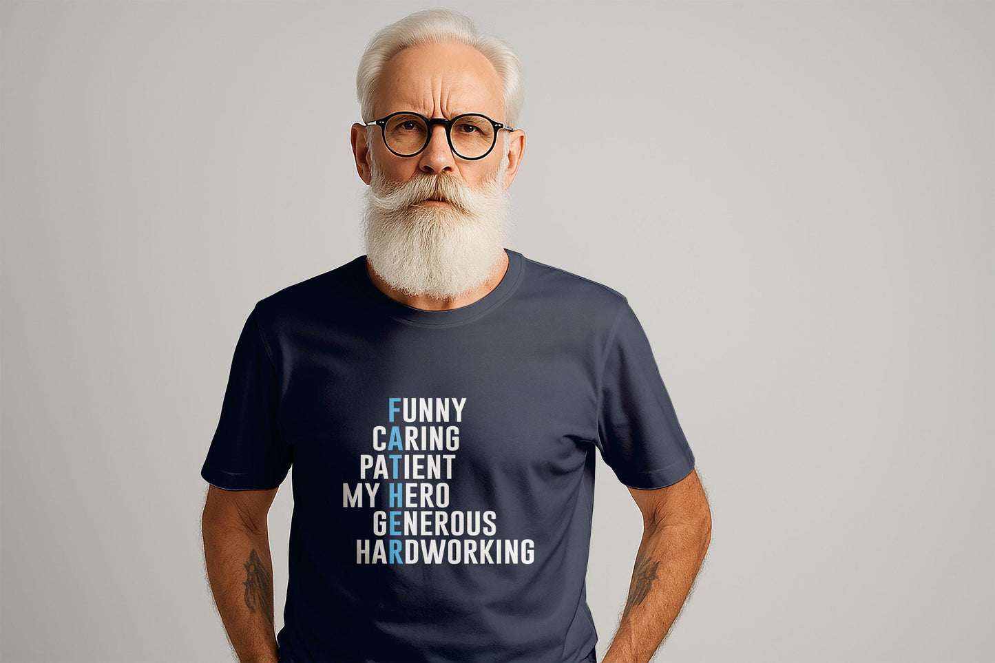Funny Dad T-Shirts, Gift for Dad, Fathers Day T-Shirts, Caring Hero T-Shirts, Hardworking Dad, Gift for Him, Dad Apparel