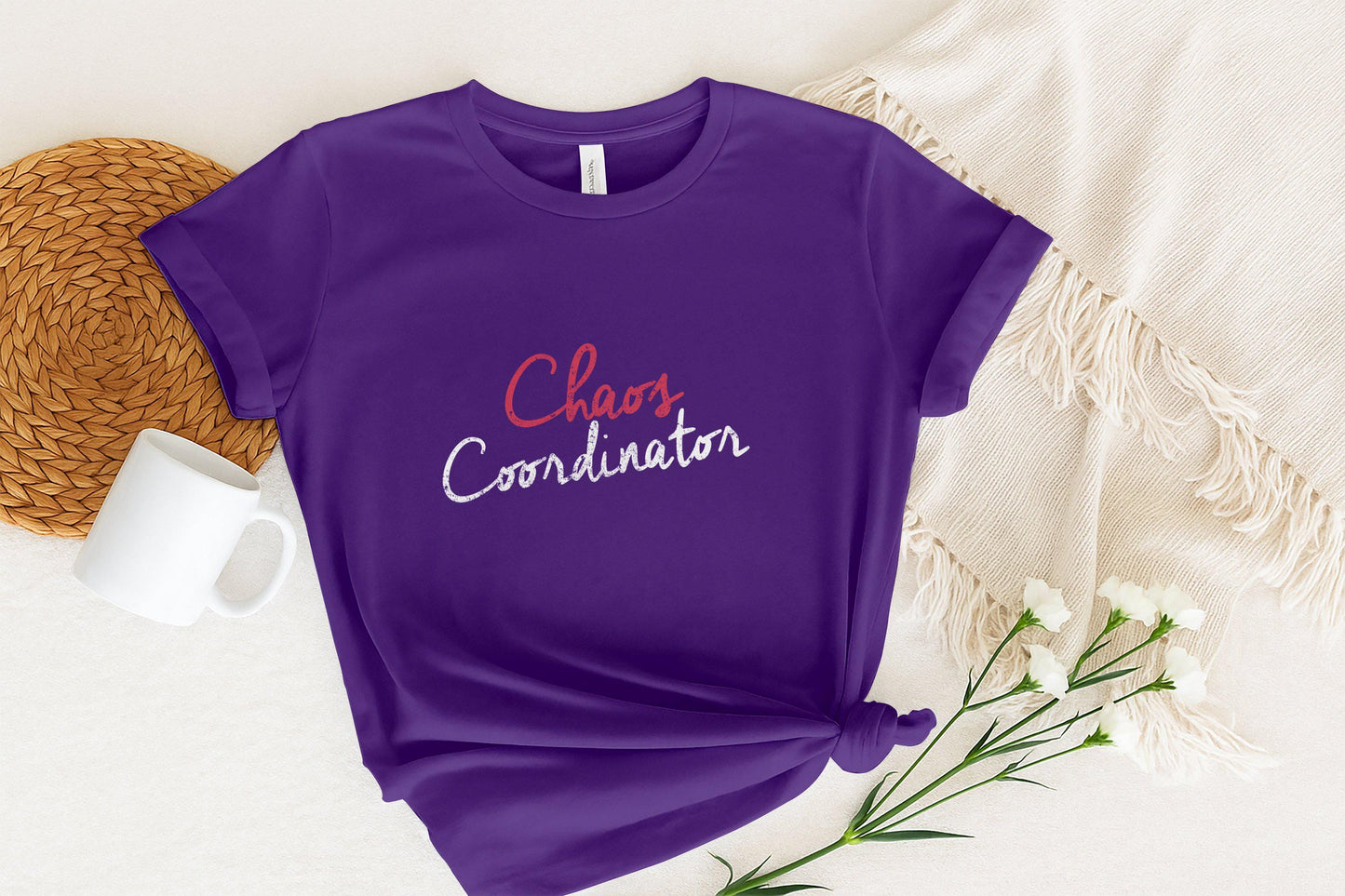 Chaos Coordinator T-Shirts, Funny Mom Shirt, Mother's Day, Gift for Mom, Mom Life T-Shirts, Chaos T-Shirts, Trendy T-Shirts, Gifts for Her