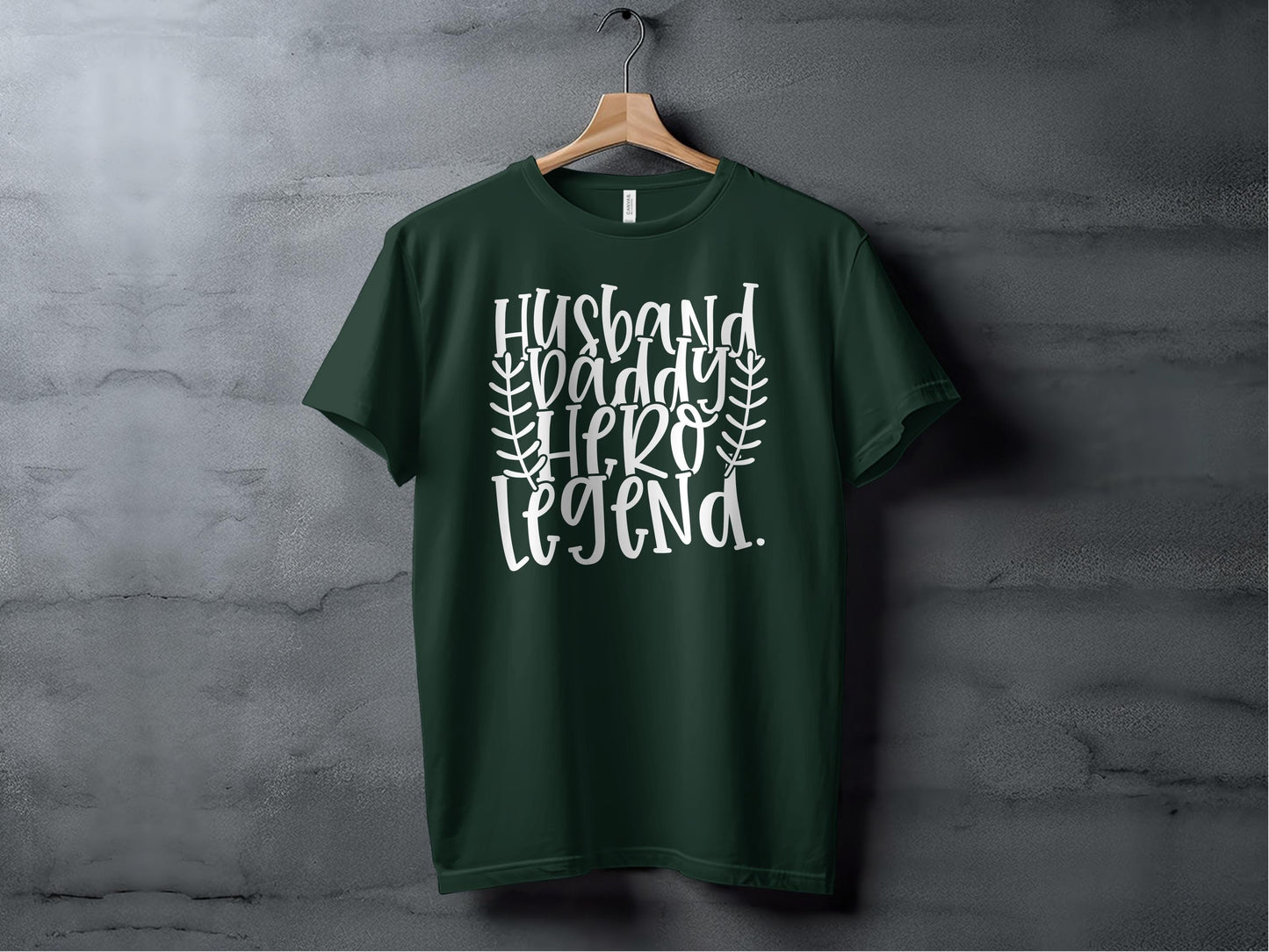 Husband Daddy Hero Legend T-Shirt, Gift for Dad, Fathers Day, Best Dad Ever T-Shirt, Super Dad Tee, Dad Gift, Mens TShirt