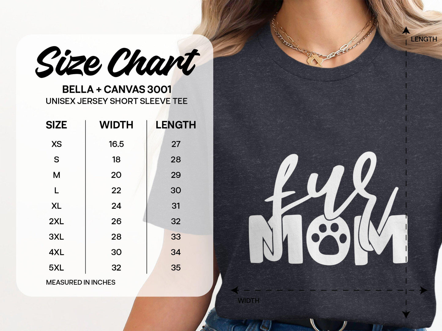 Fur Mom T-Shirt: Paw Print Tee, Animal Lover Gift