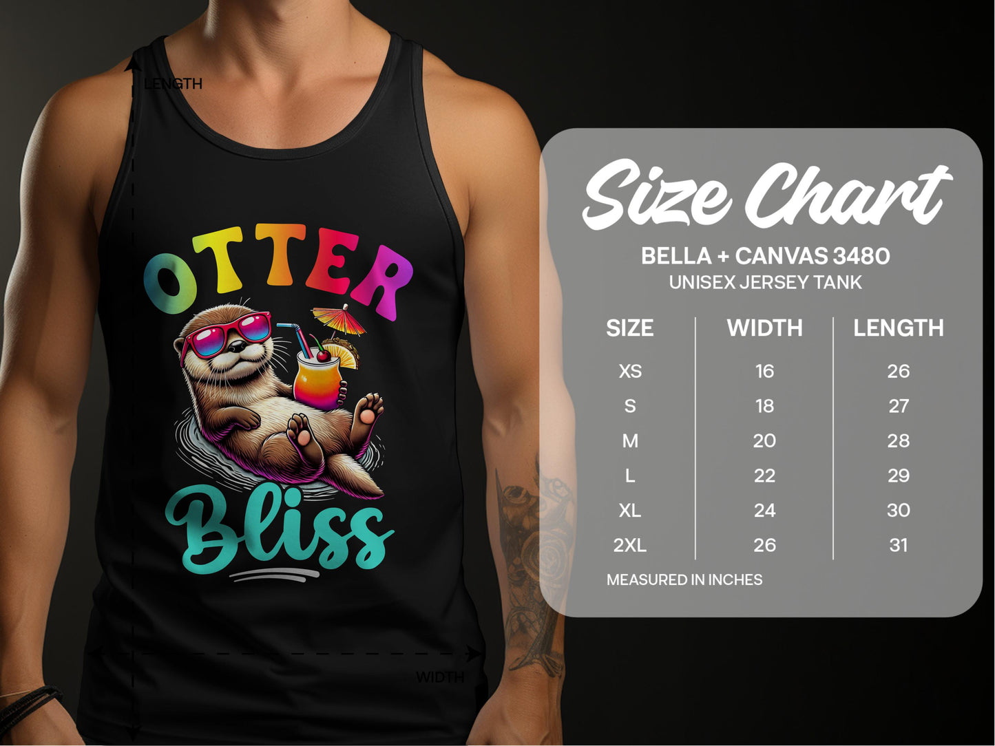 Otter Bliss Graphic T-Shirt: Fun Summer Vibes Tee