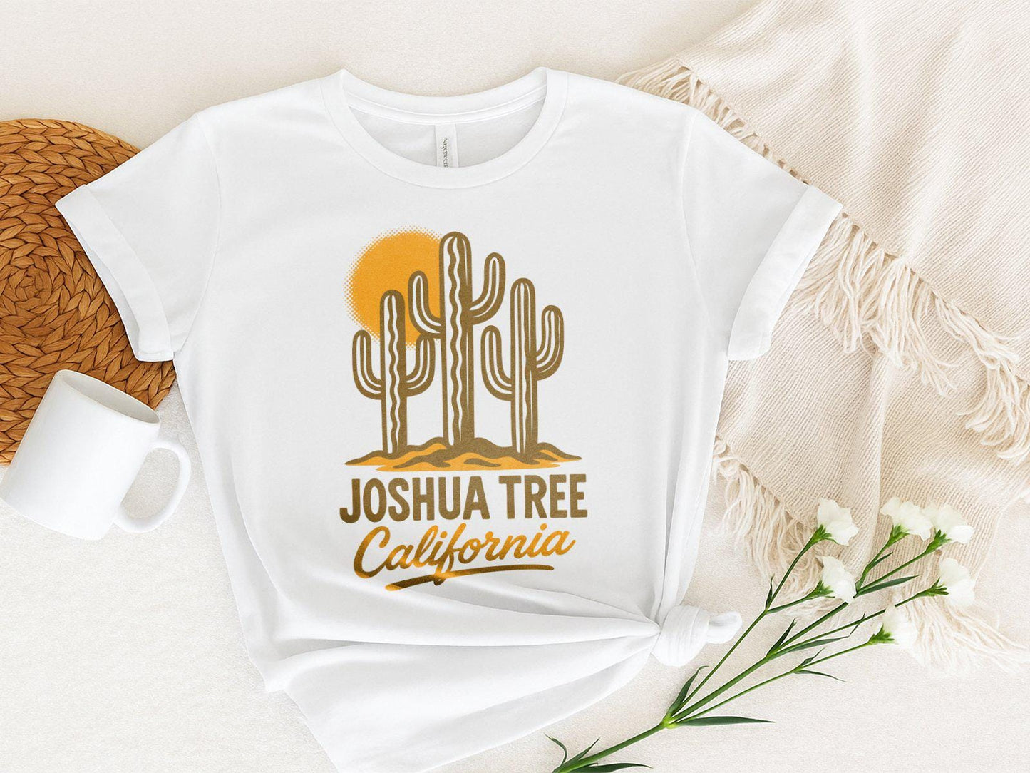 Joshua Tree California T-Shirt, Retro Desert Souvenir Tee
