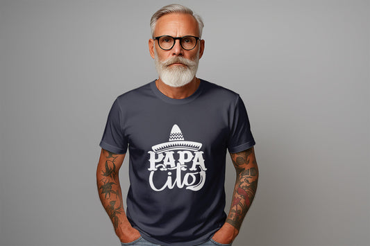 Papacito T-Shirt: Funny Dad Sombrero Cinco de Mayo Gift