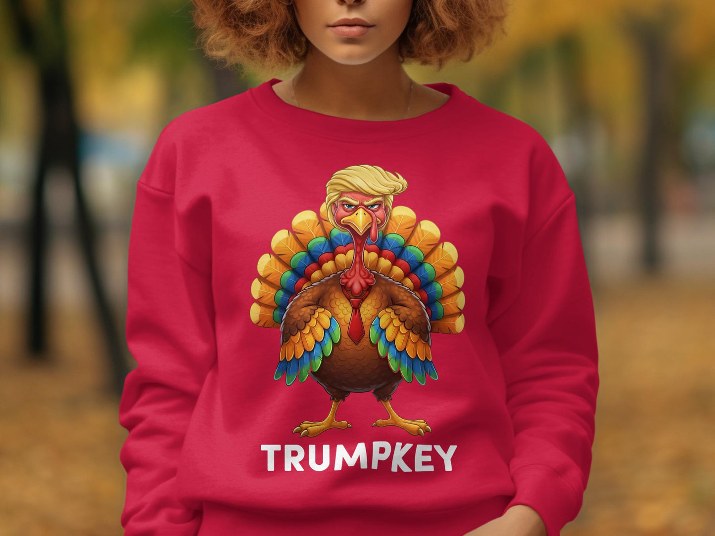 Funny Trump Turkey Thanksgiving T-Shirt, Political Humor Gift