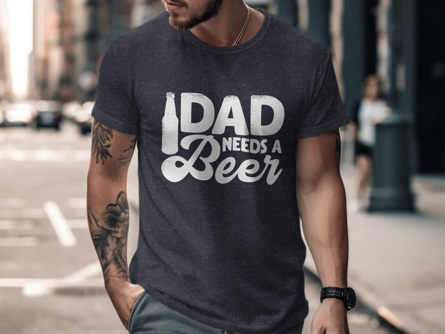 Dad Needs A Beer T Shirts, Fathers Day, Funny Dad Gift, Dad T Shirts, Gift For Dad, Beer Lover Gift, Dad Birthday, Dad Present, Beer