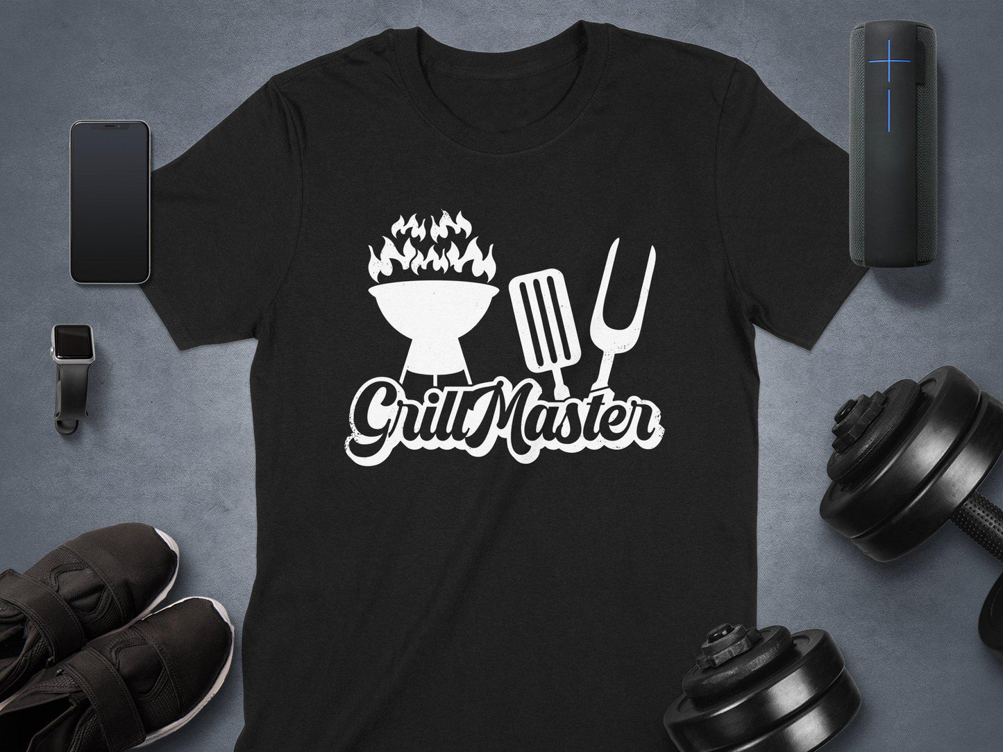 Grill Master T-Shirts, BBQ T-Shirts, Gift for Dad, Fathers' Day, Funny Grilling T-Shirts, BBQ Lover, Grill Tees