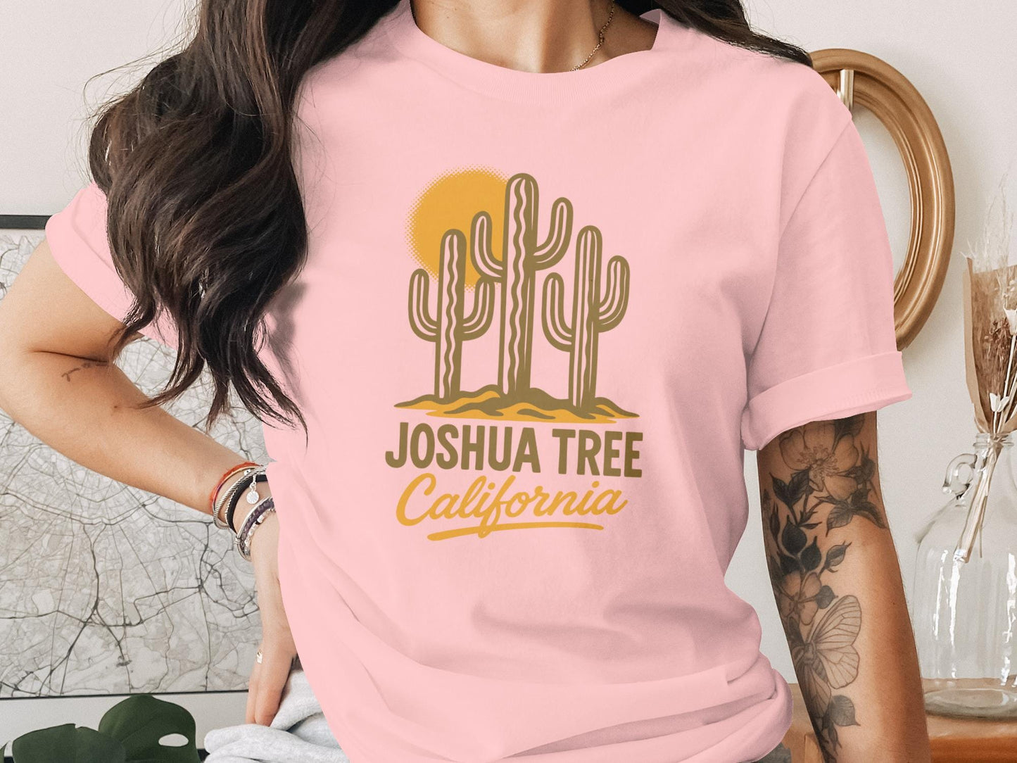Joshua Tree California T-Shirt, Retro Desert Souvenir Tee