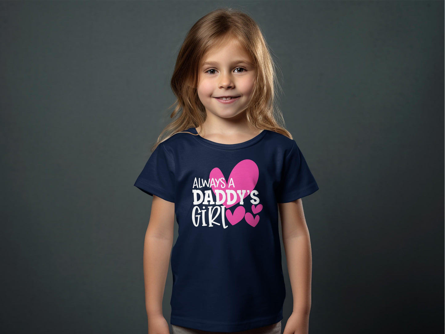 Gift for Daughters. Always a Daddy T-Shirts, Fathers Day Gifts, Gift from Dad, Daughter Birthday Gift, Daddy T Shirt,