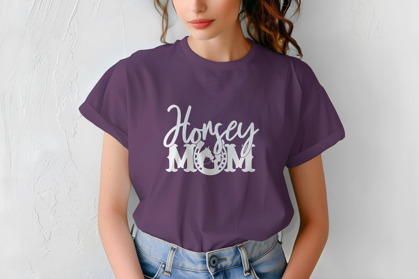 Horsey Mom T-Shirt: Equestrian Horse Lover Gift