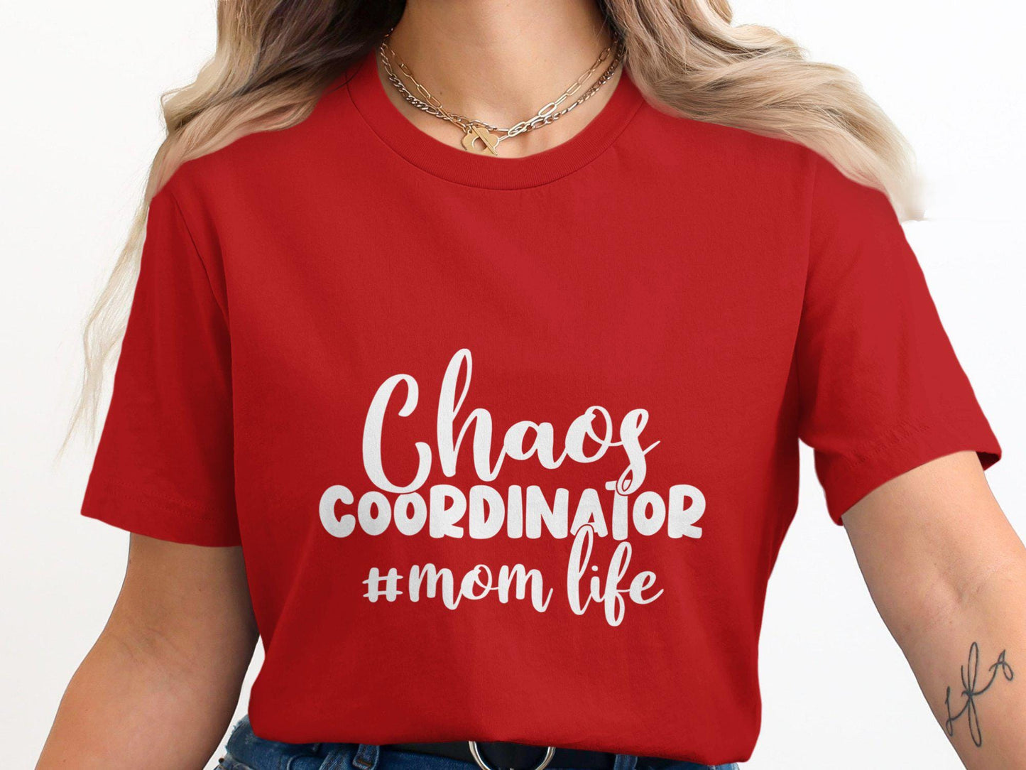 Chaos Coordinator T-Shirts, Mom Life Tee, Gift for Mom, Mothers Day Present, Funny Mom T-Shirts, Cool T-Shirts