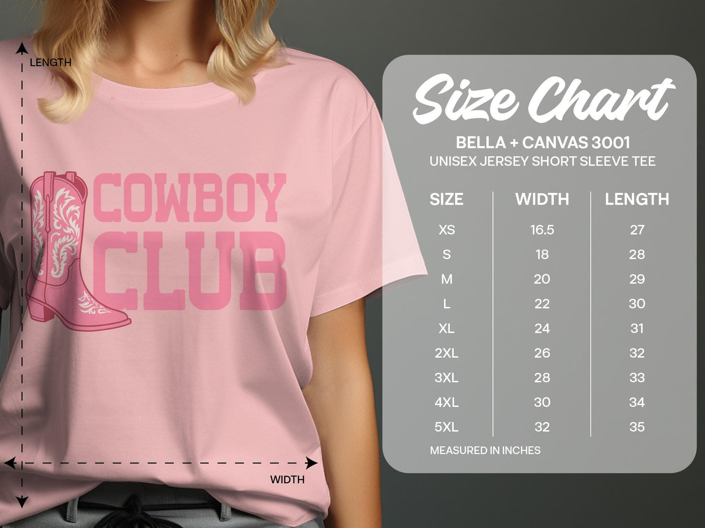 Pink Cowboy Club T-Shirt, Rodeo Western Graphic Tee