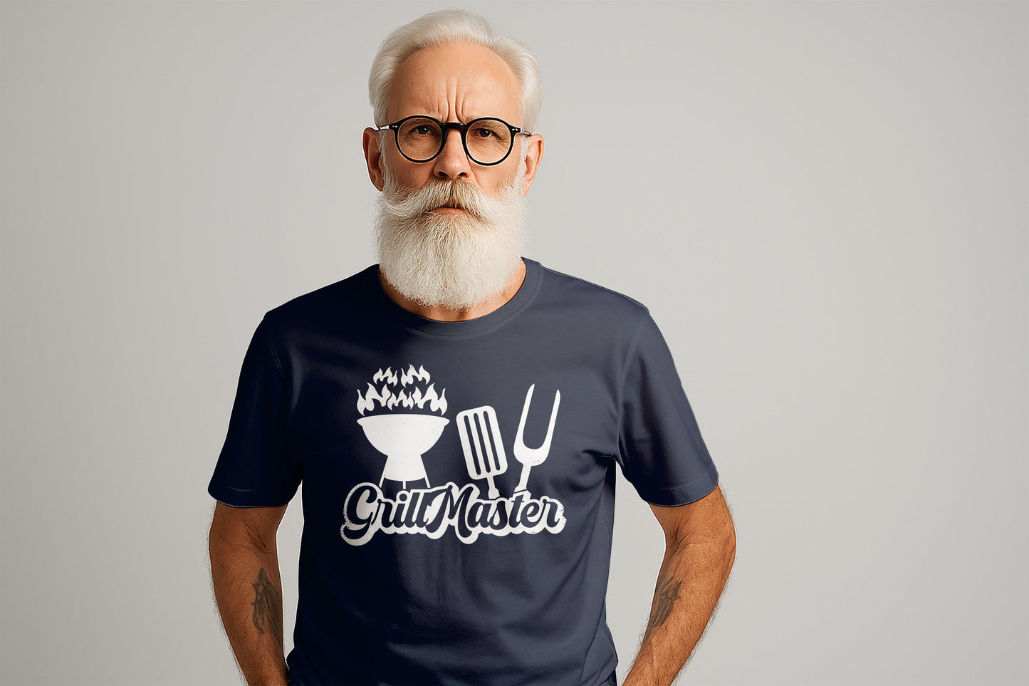 Grill Master T-Shirts, BBQ T-Shirts, Gift for Dad, Fathers' Day, Funny Grilling T-Shirts, BBQ Lover, Grill Tees