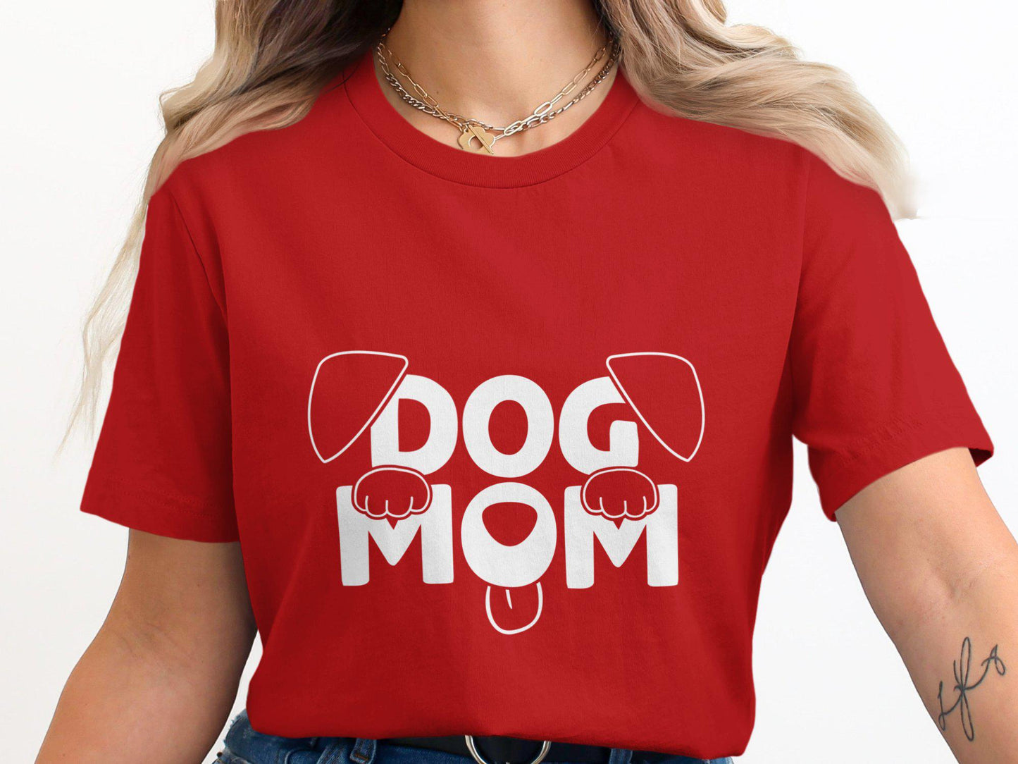Dog Mom T-Shirts, Gift for Mom, Mother's Day T Shirts, Dog Lover Shirt, Dog Mama Gift, Cute Animal Tee, Pet Owner Apparel, Trendy TShirt