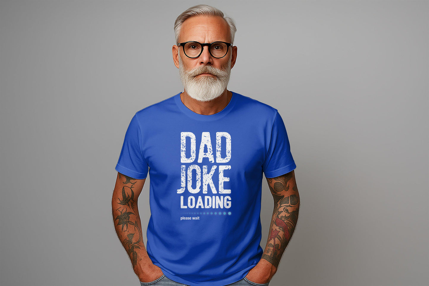 Dad Joke Loading T-Shirts, Funny Dad Shirt, Gift for Dad, Fathers Day Tee, Pun Shirts, Novelty Present