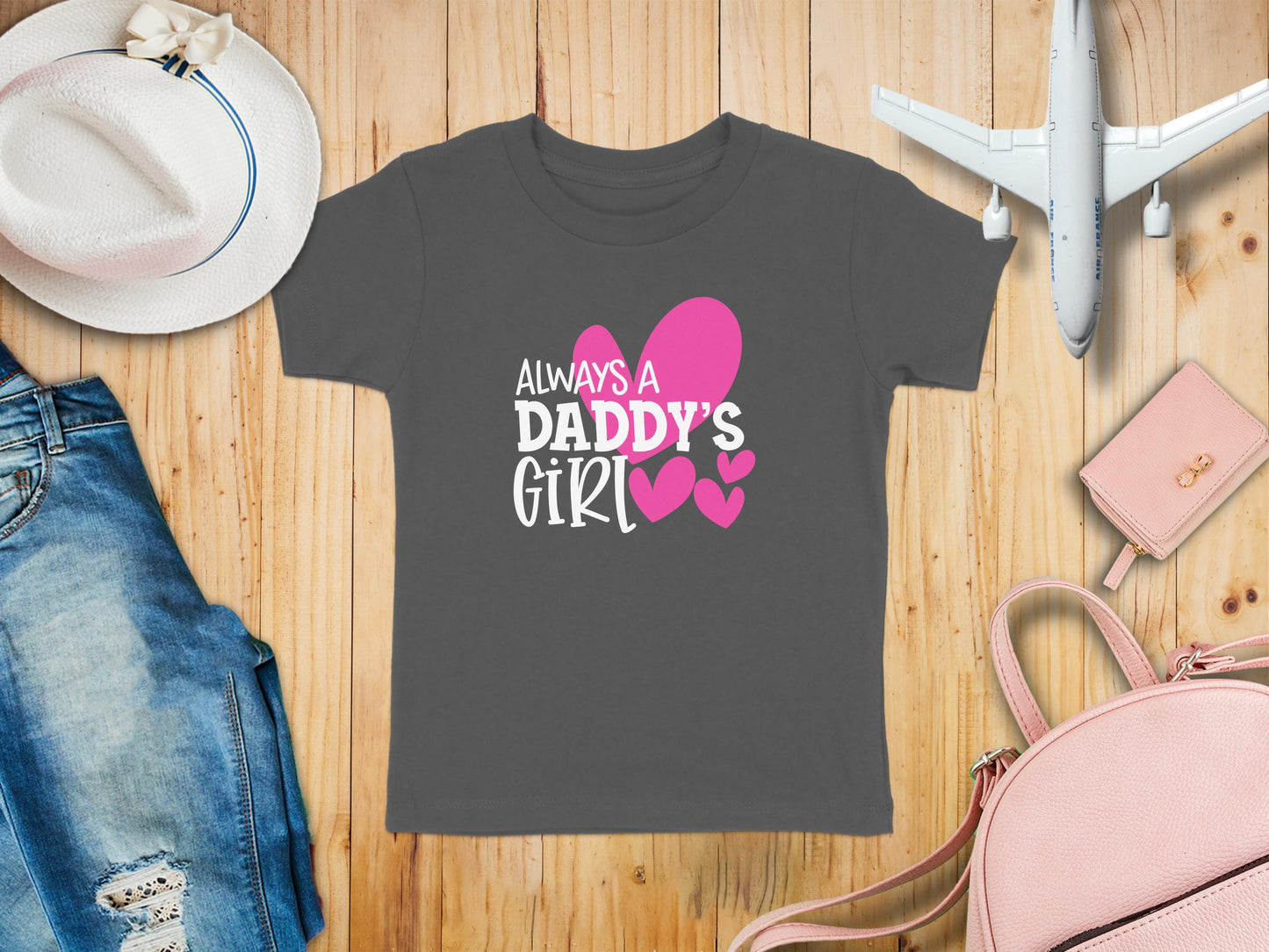 Gift for Daughters. Always a Daddy T-Shirts, Fathers Day Gifts, Gift from Dad, Daughter Birthday Gift, Daddy T Shirt,