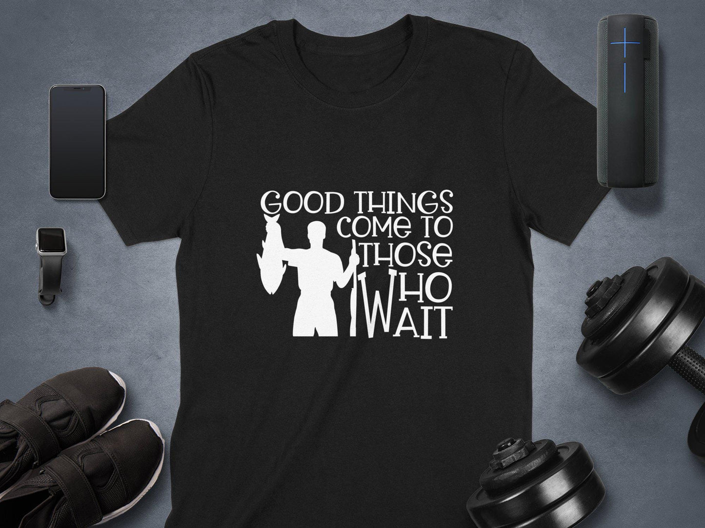 Fishing T-Shirts, Good Things Tee, Gift for Dad, Fathers Day, Fisherman Shirts, Angler T Shirts, Men and Women Tee