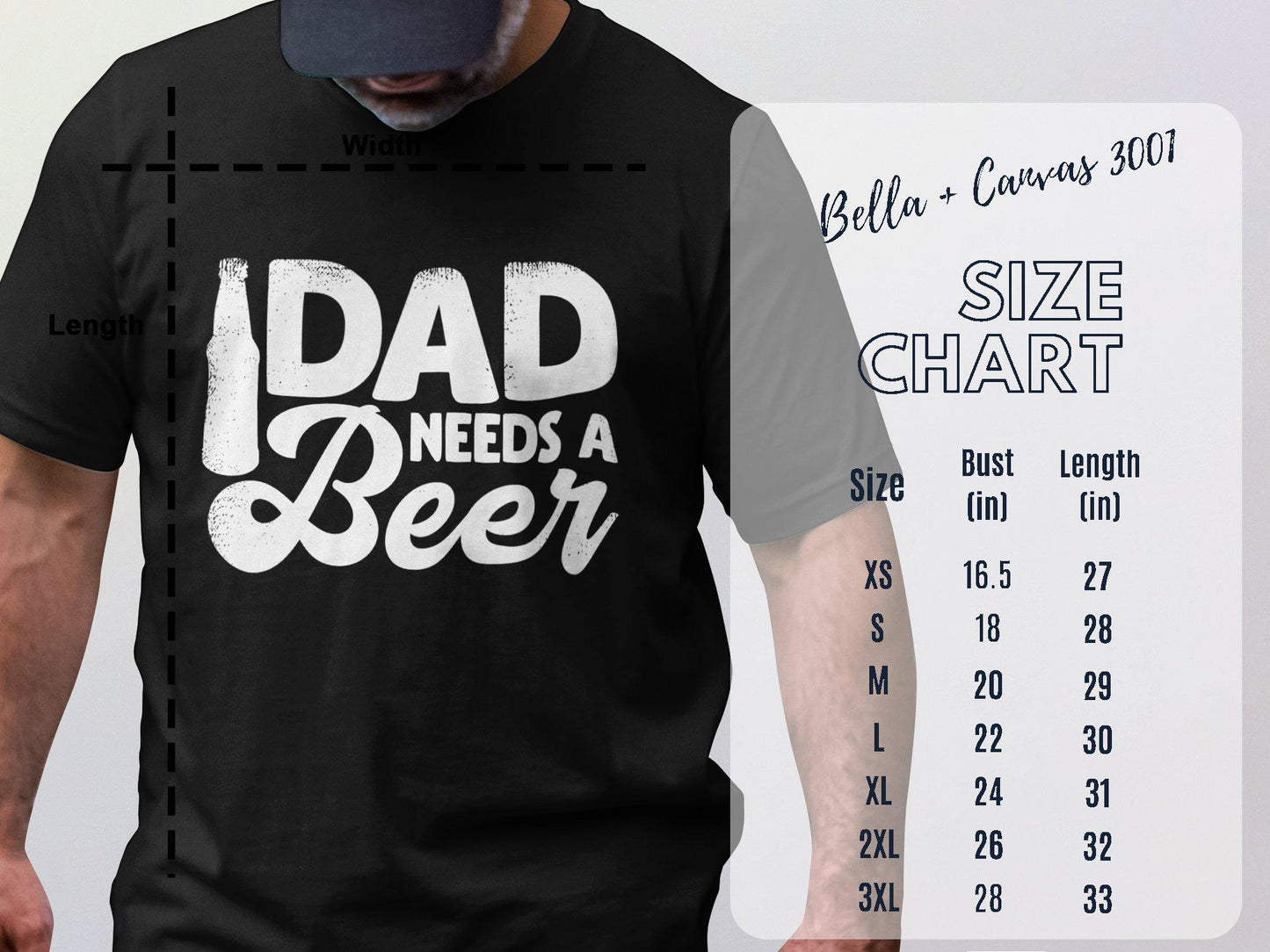 Dad Needs A Beer T Shirts, Fathers Day, Funny Dad Gift, Dad T Shirts, Gift For Dad, Beer Lover Gift, Dad Birthday, Dad Present, Beer
